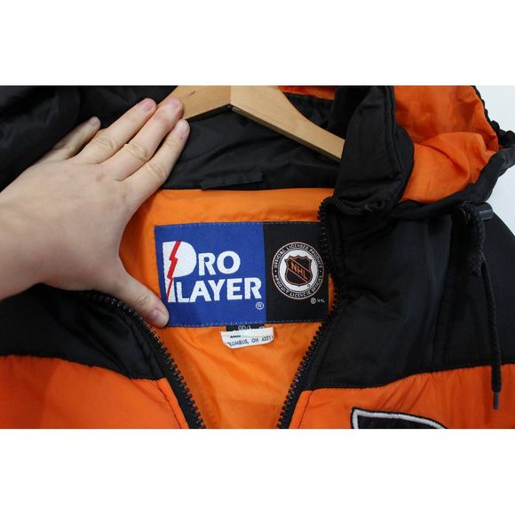 Vintage Philadelphia Flyers Hockey Puffy Jacket - Picture 3 of 6
